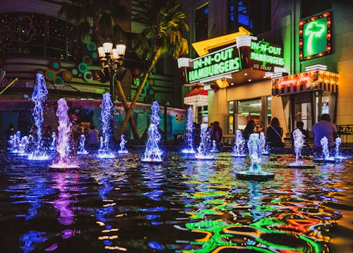 Free stock photo of colorful, las vegas, lights