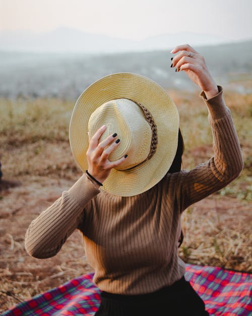 Free Photo Of Woman Covering Her Face Stock Photo