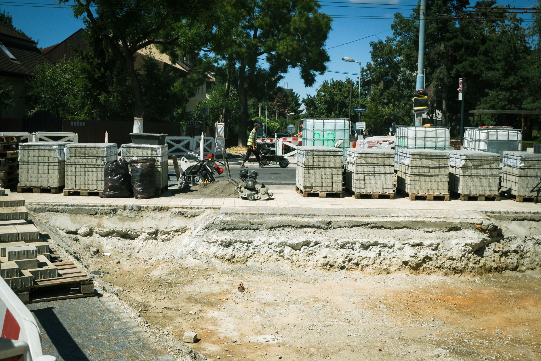 Rond modernizat la Spătaru va fi finalizat în 4 luni