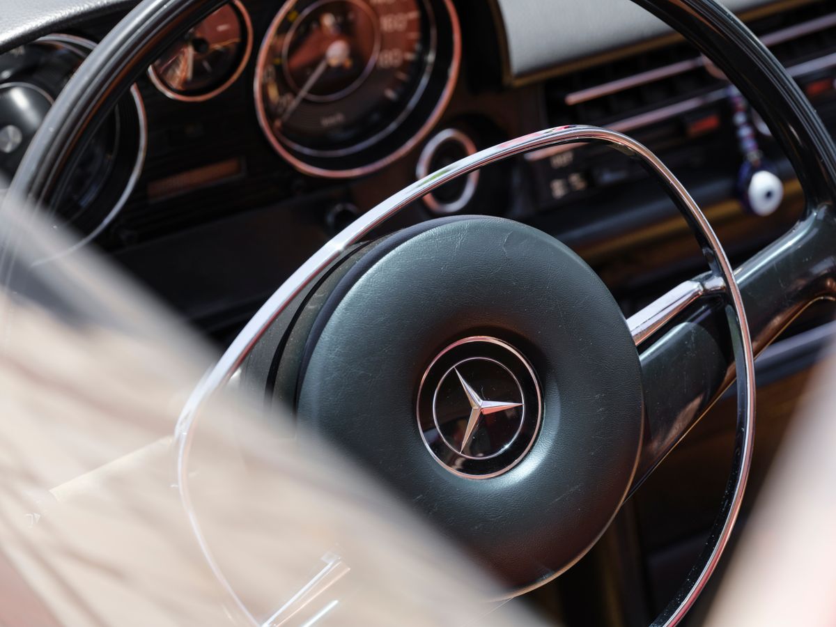 Mercedes AMG steering wheel