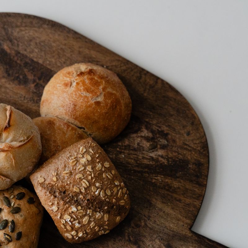 Sourdough Charred Leek and Farro Discard Rolls