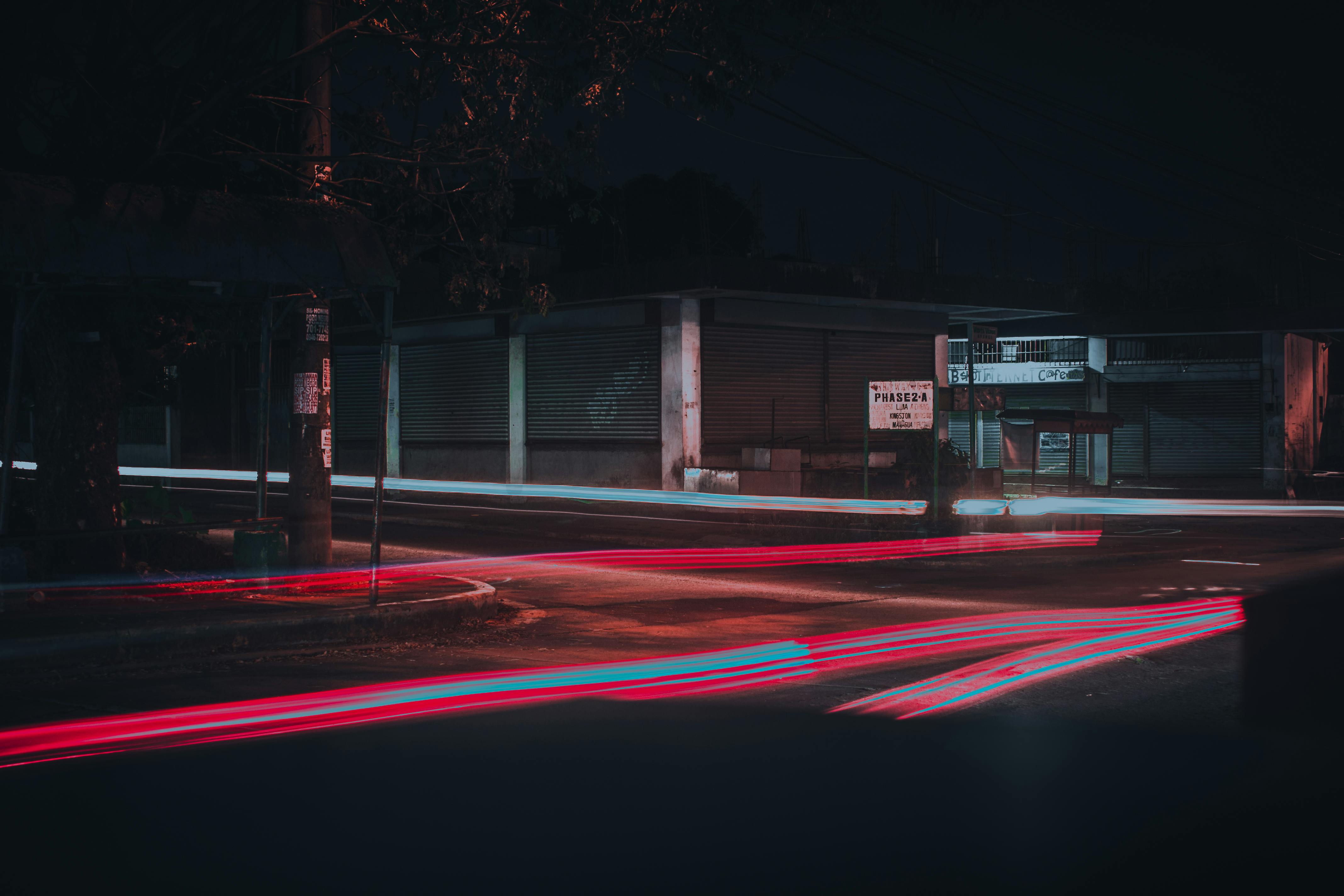 vision light streaks