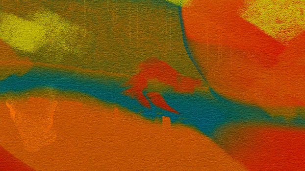 Colorful abstract texture in vibrant hues, showcasing modern expressionist style.