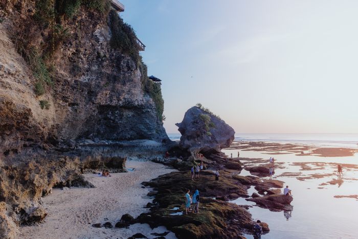 Concept and strategy development, Bali coastline at sunset