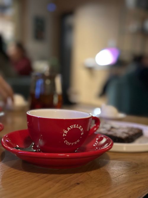 Free coffe time  Stock Photo