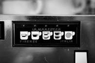 Close-up of La Marzocco Coffee Machine Display