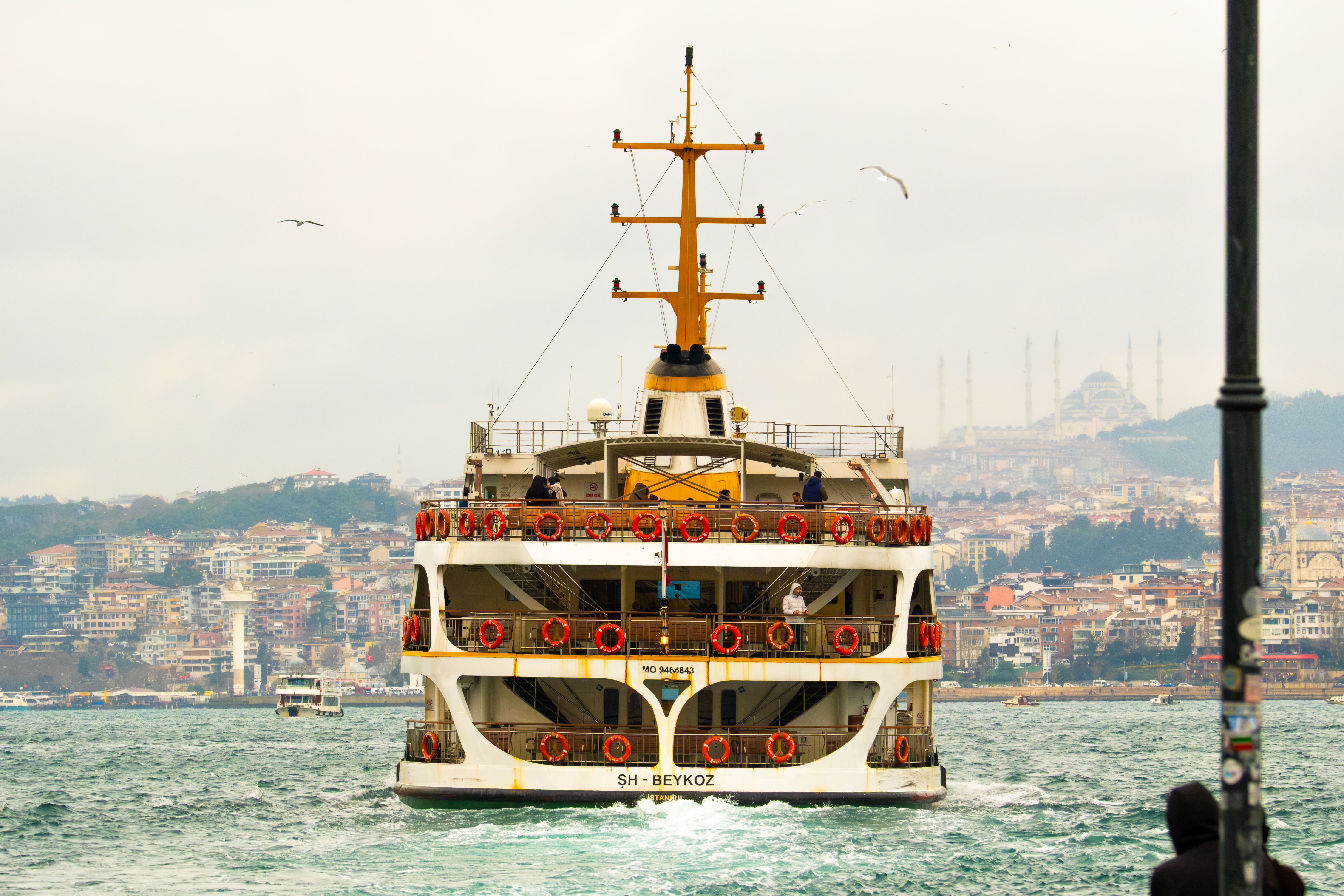 Istanbul Ferry Cruising the Bosphorus · Free Stock Photo