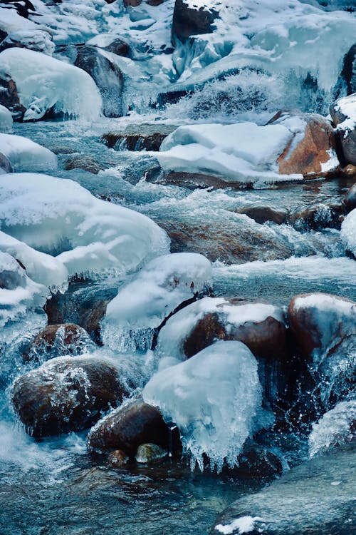 Δωρεάν στοκ φωτογραφιών με κρύο, νερό, παγετός