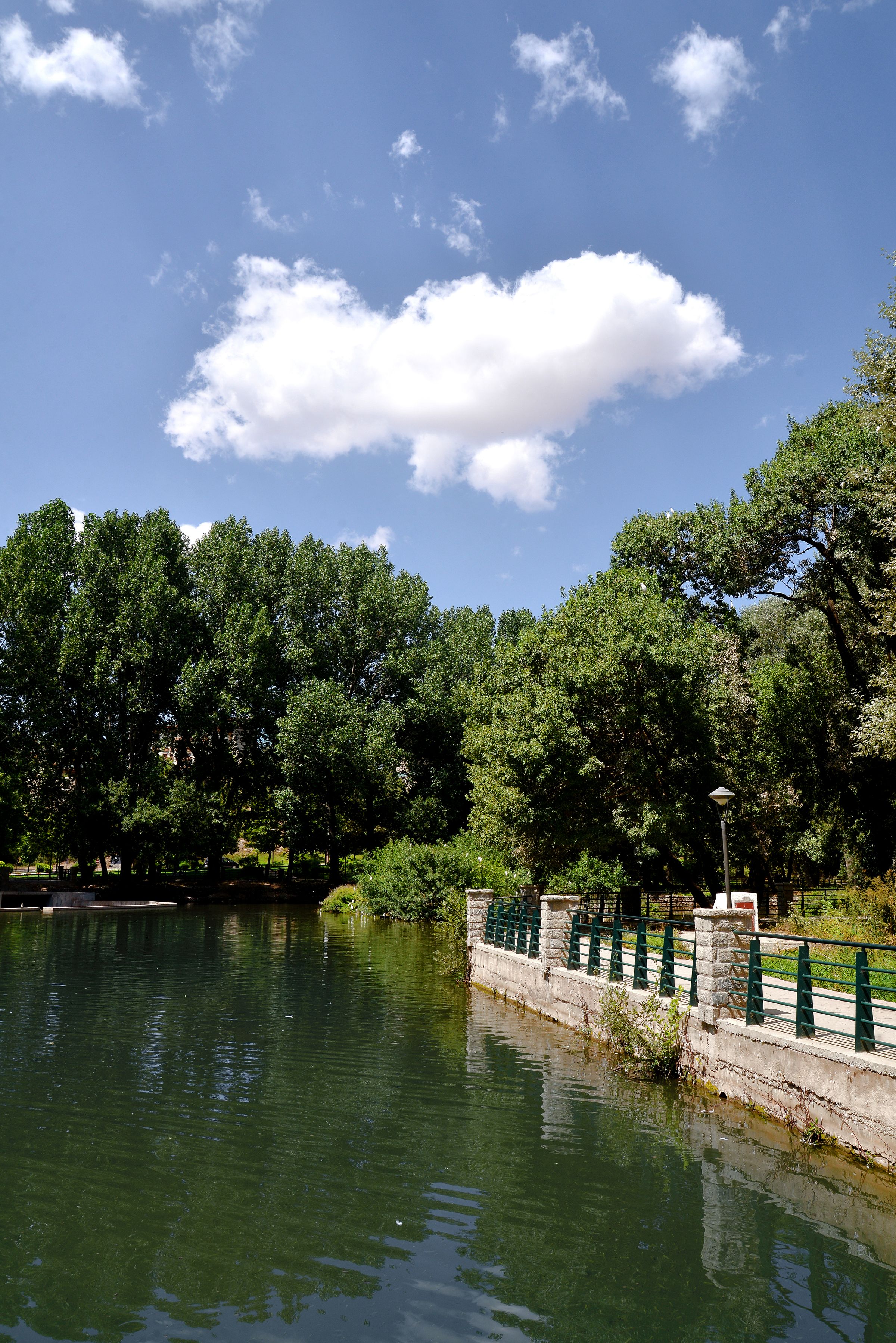 Ifrane Park lagoon