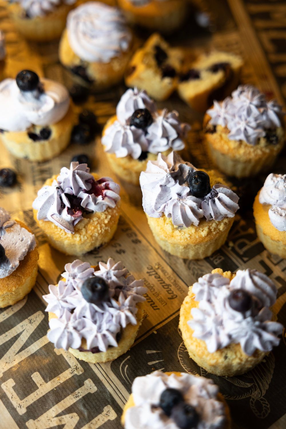 Lemon Blueberry Biscuit