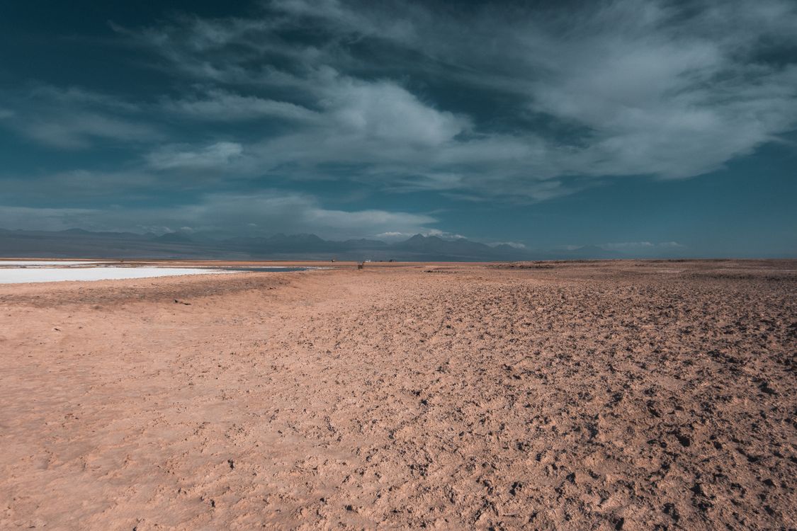 Paisaje Extenso Del Desierto De Atacama En Chile · Foto de stock gratuita