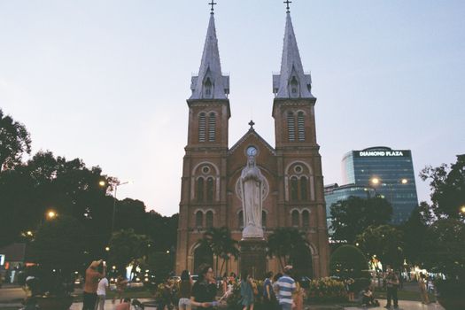 Notre Dame and Post Office walk — Ho Chi Minh City