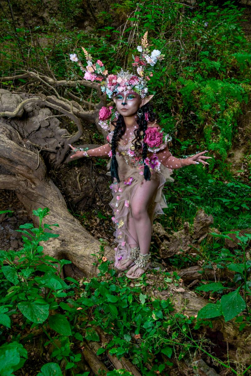 Fantasy Fairy in Enchanted Forest Setting · Free Stock Photo