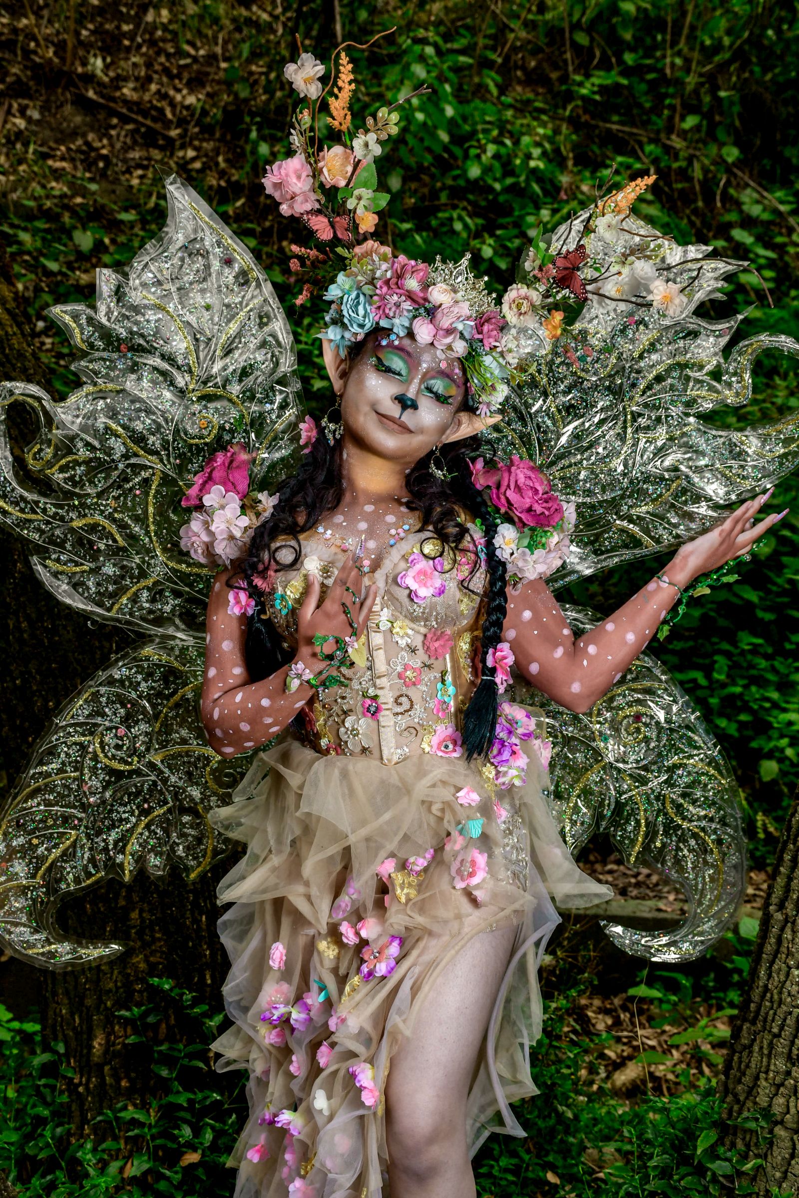 Fantasy Fairy in Enchanted Forest Setting · Free Stock Photo