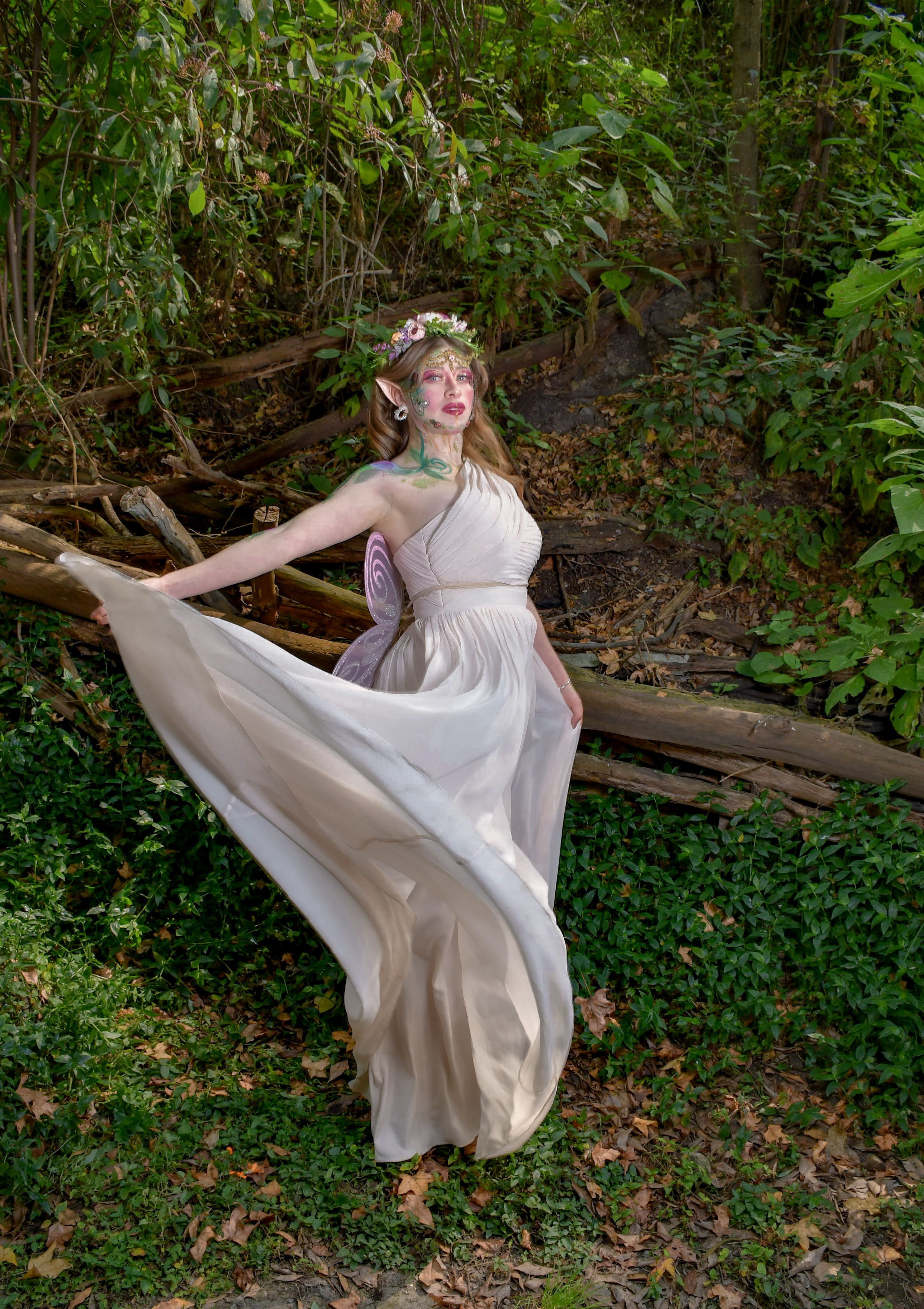 fairy fantasy dress Floral Fantasy – Your Fairy Godmother Couture main image 1