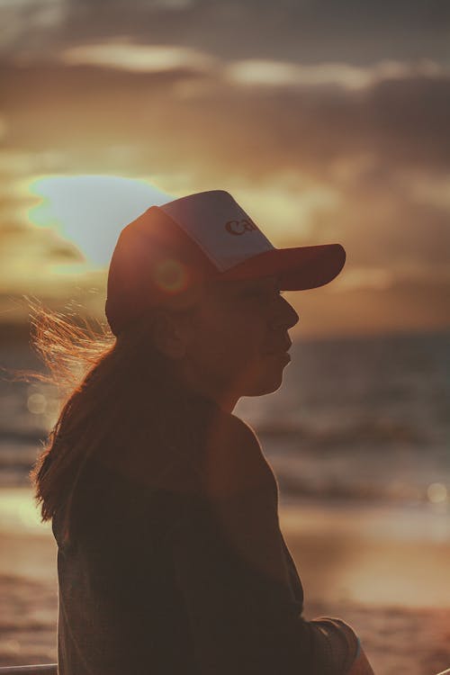 Woman Wearing A Cap