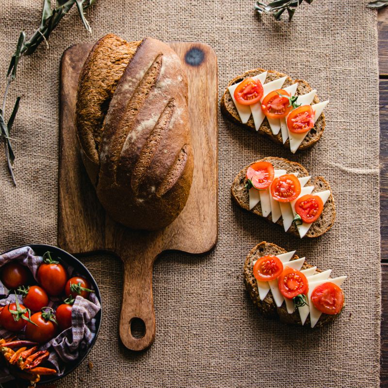 Sourdough Peruvian Rocoto Chili and Cheese Bread