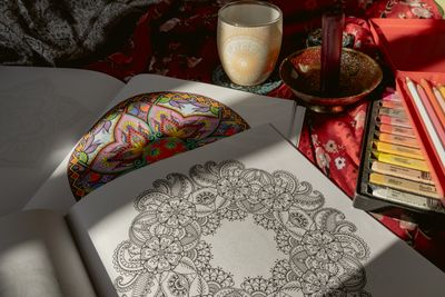 Mandala coloring book for adults