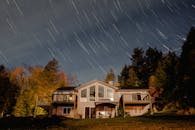 White and Brown Wooden House