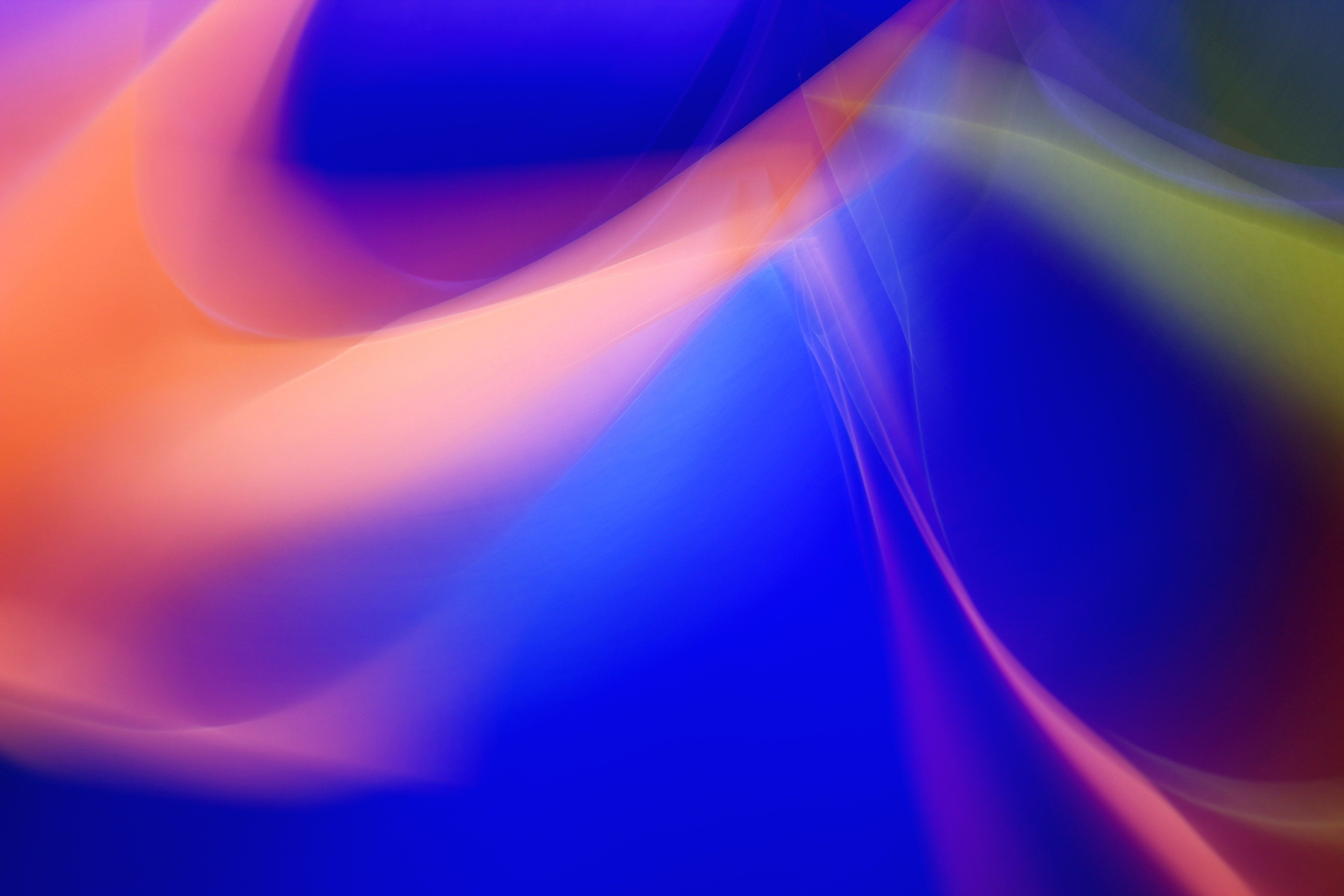 Vibrant Abstract Light Patterns on Gradient Background · Free Stock Photo