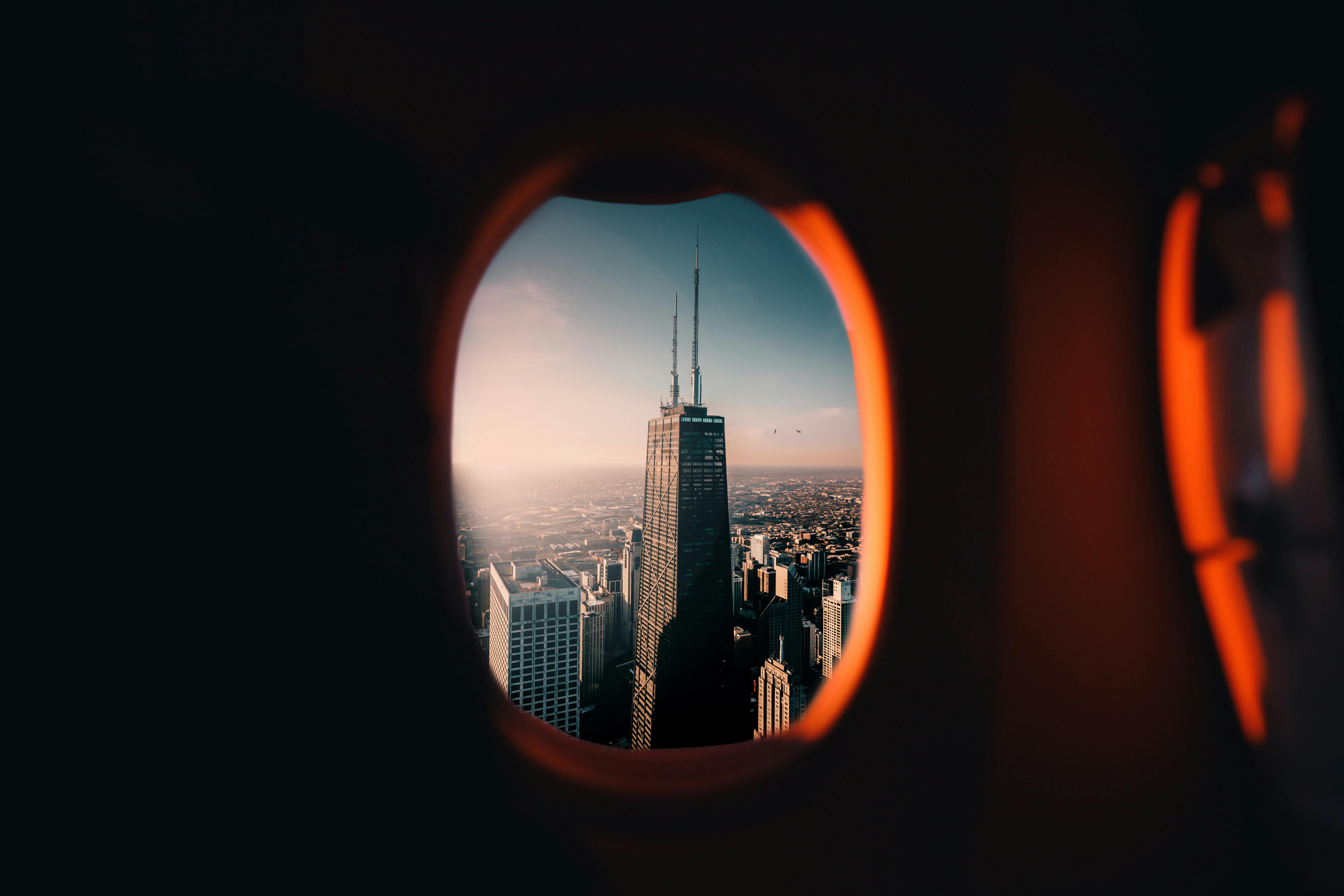 Traveler with luggage using ride-share service