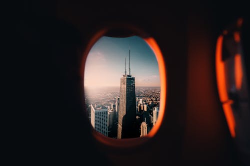 Looking Through a Aircraft Window