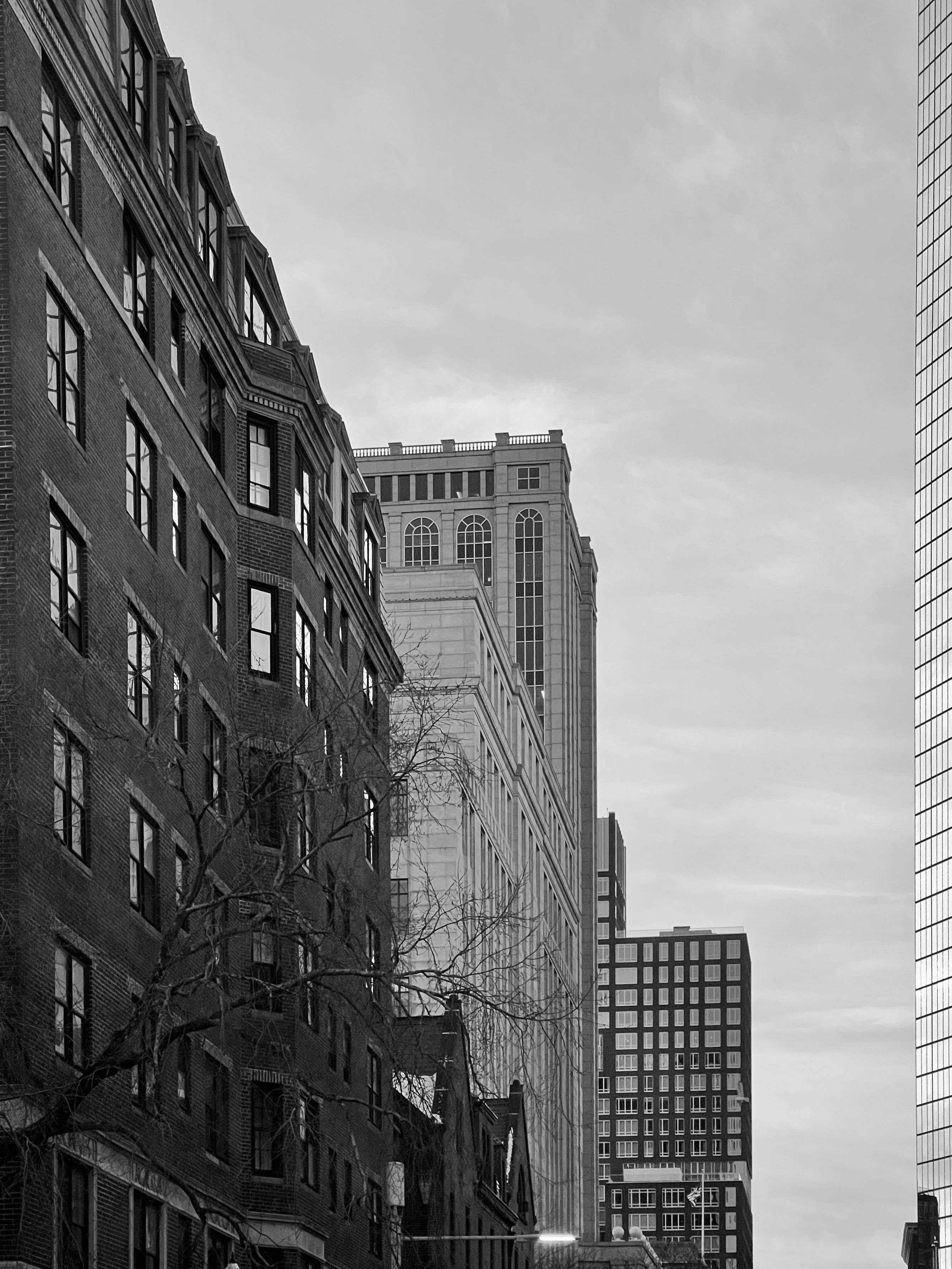 Black and White Urban Architecture Cityscape · Free Stock Photo