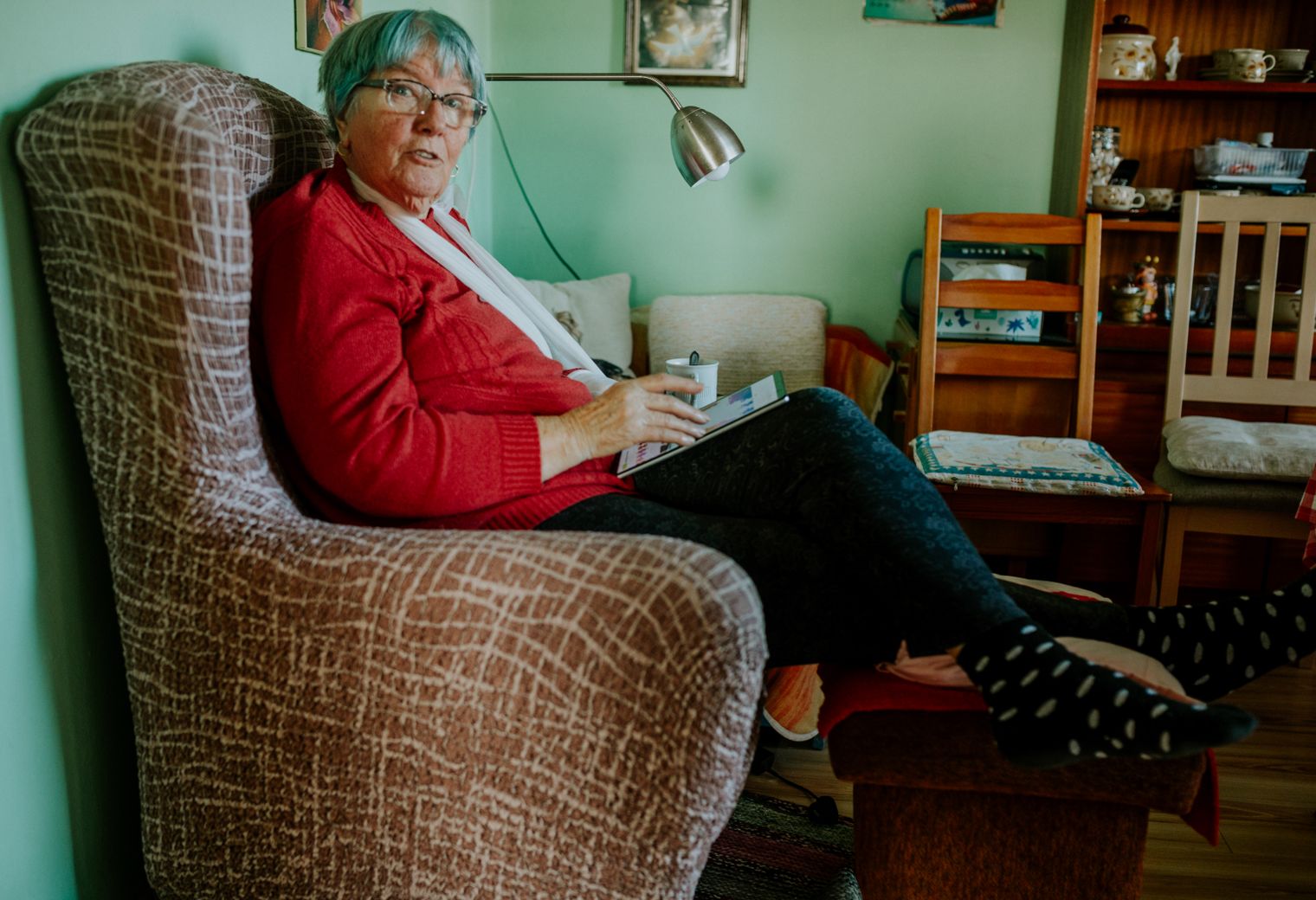 Coalburn — movers delivering furniture from a van