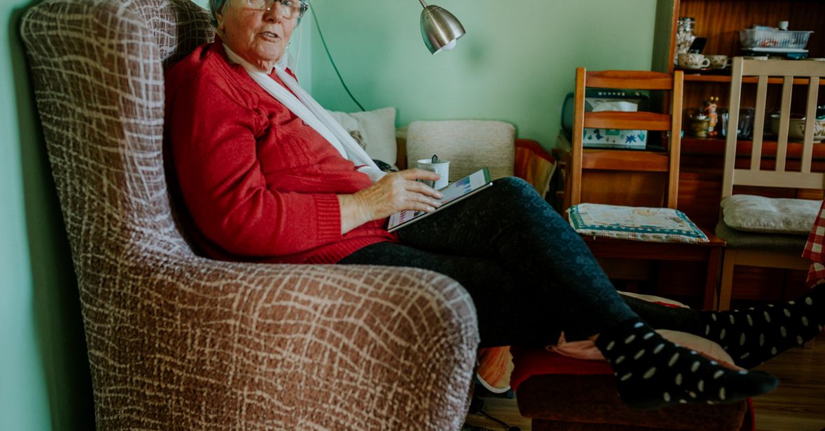 A Comforting Hands carer providing dementia care
