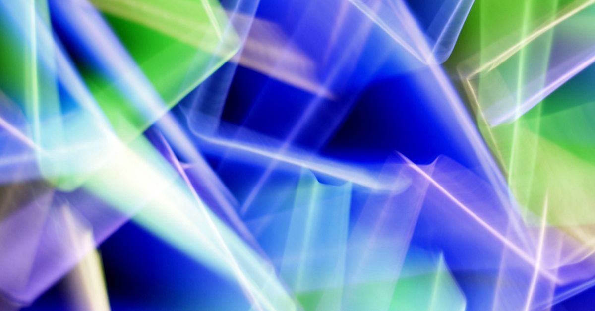 Colorful Abstract Geometric Light Composition · Free Stock Photo
