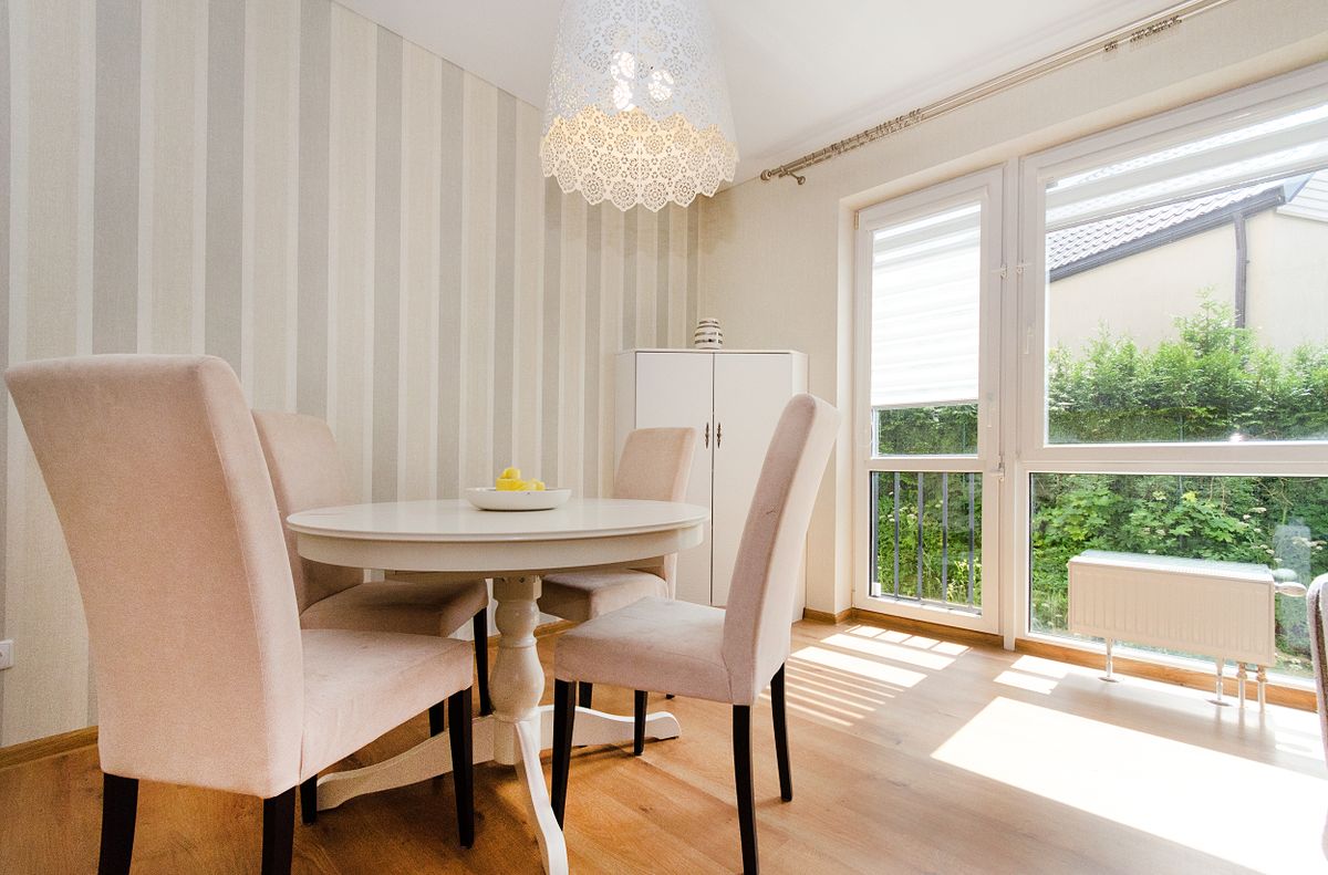 Hidden dining room storage