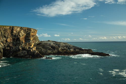 Free stock photo of atlantic ocean, blue ocean, ciff edge