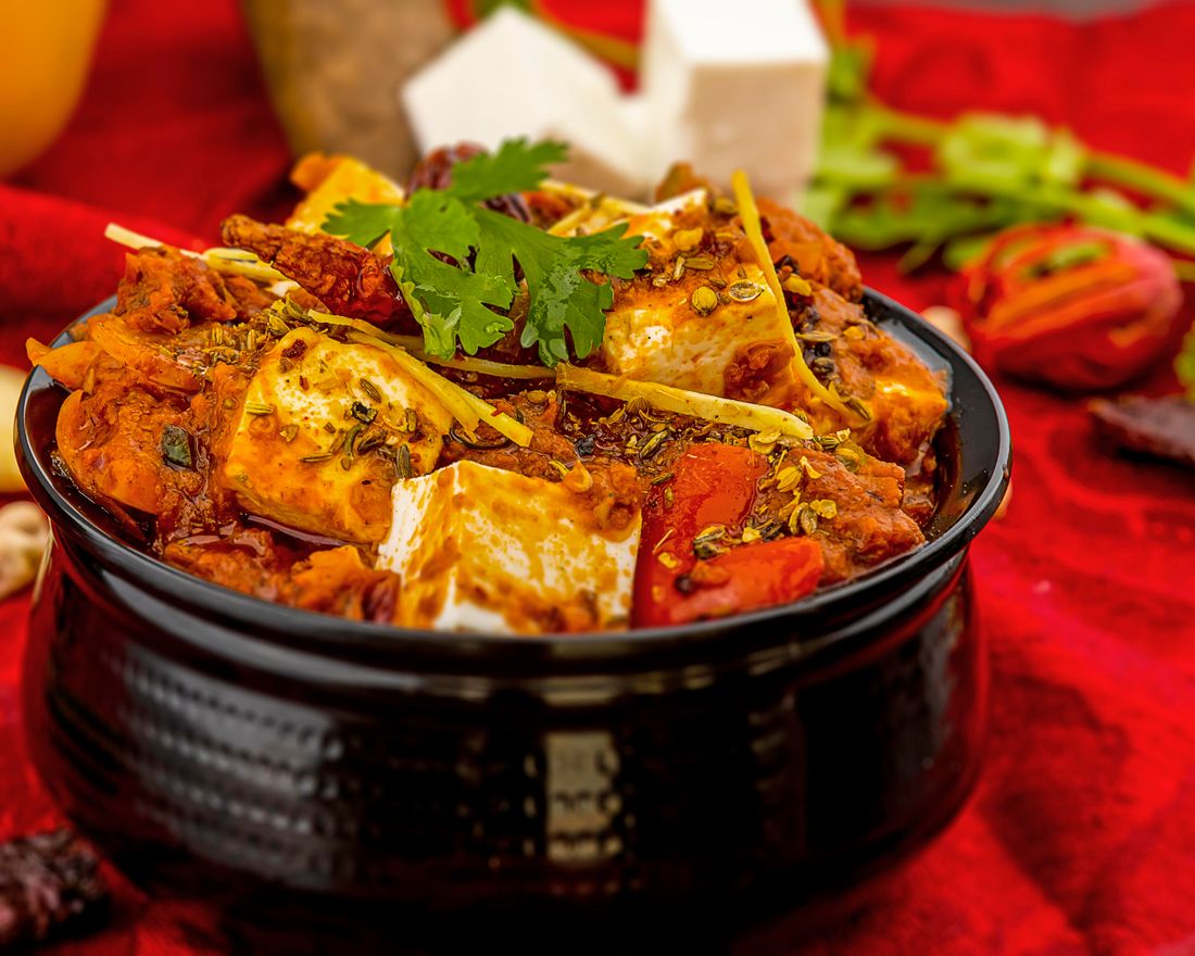 Soya Chaap Kadai
