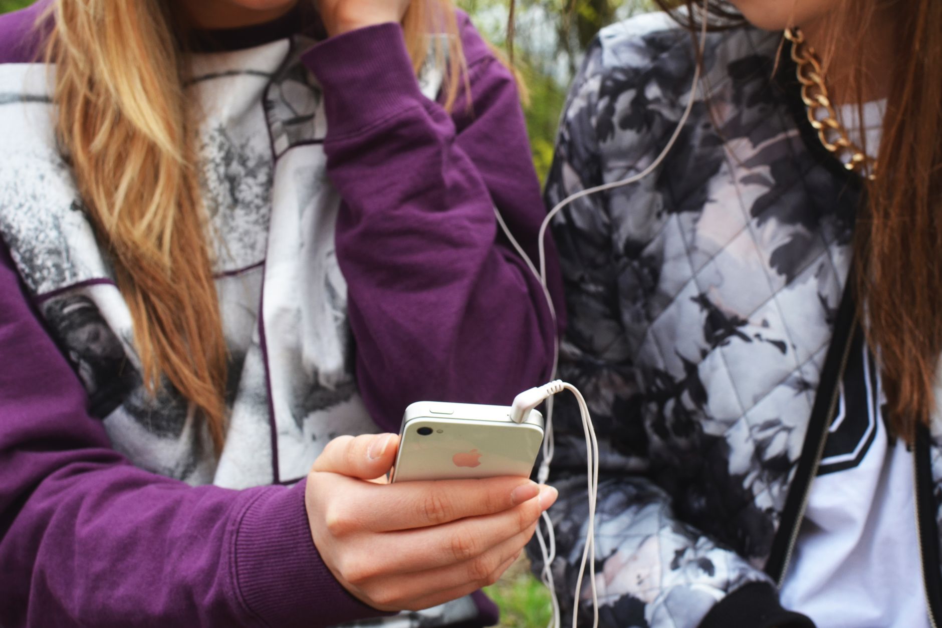 Sharing music tastes with a friend