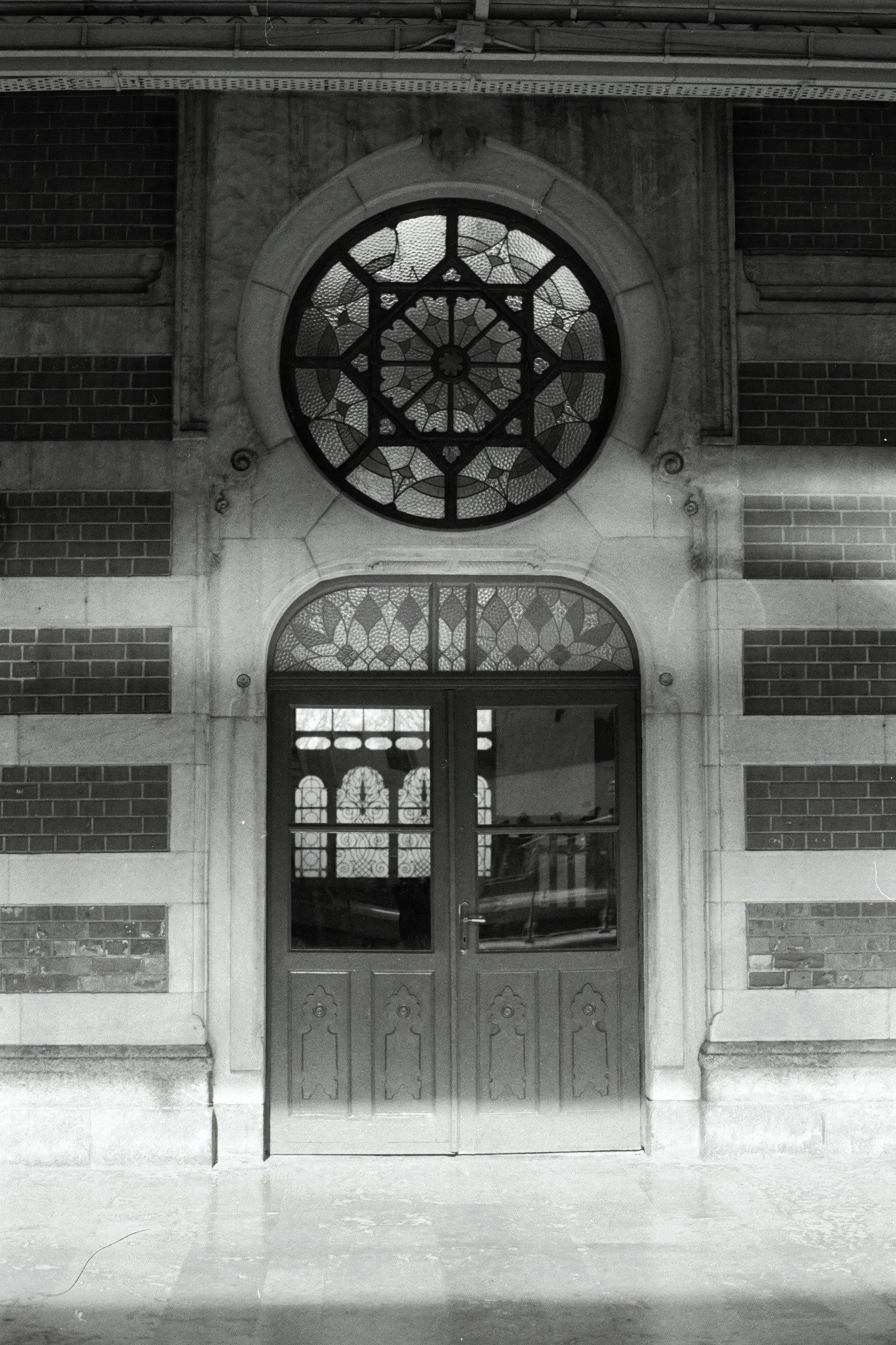 Free Ornate doorway at Sirkeci Station in Istanbul, showcasing classic architecture. Stock Photo