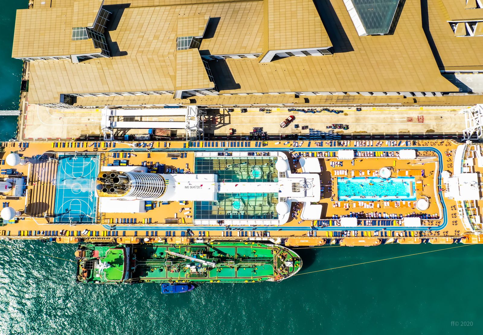 Cruise destination view