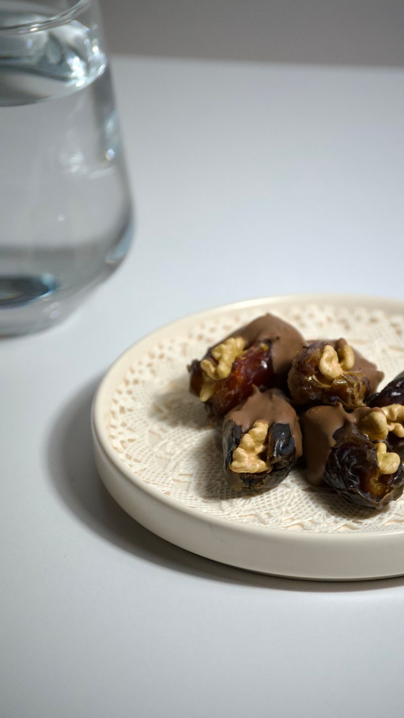 Snickers-style stuffed dates