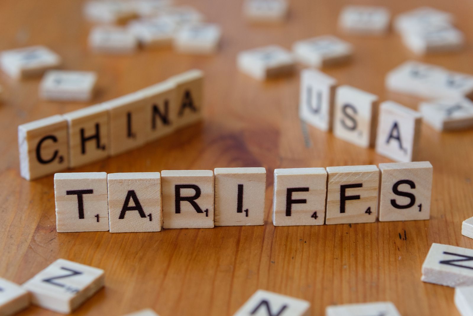 Documento de tarifas comerciais sobre chips