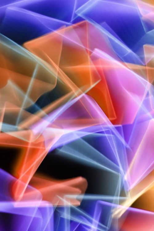 Colorful Abstract Light Patterns in Motion · Free Stock Photo