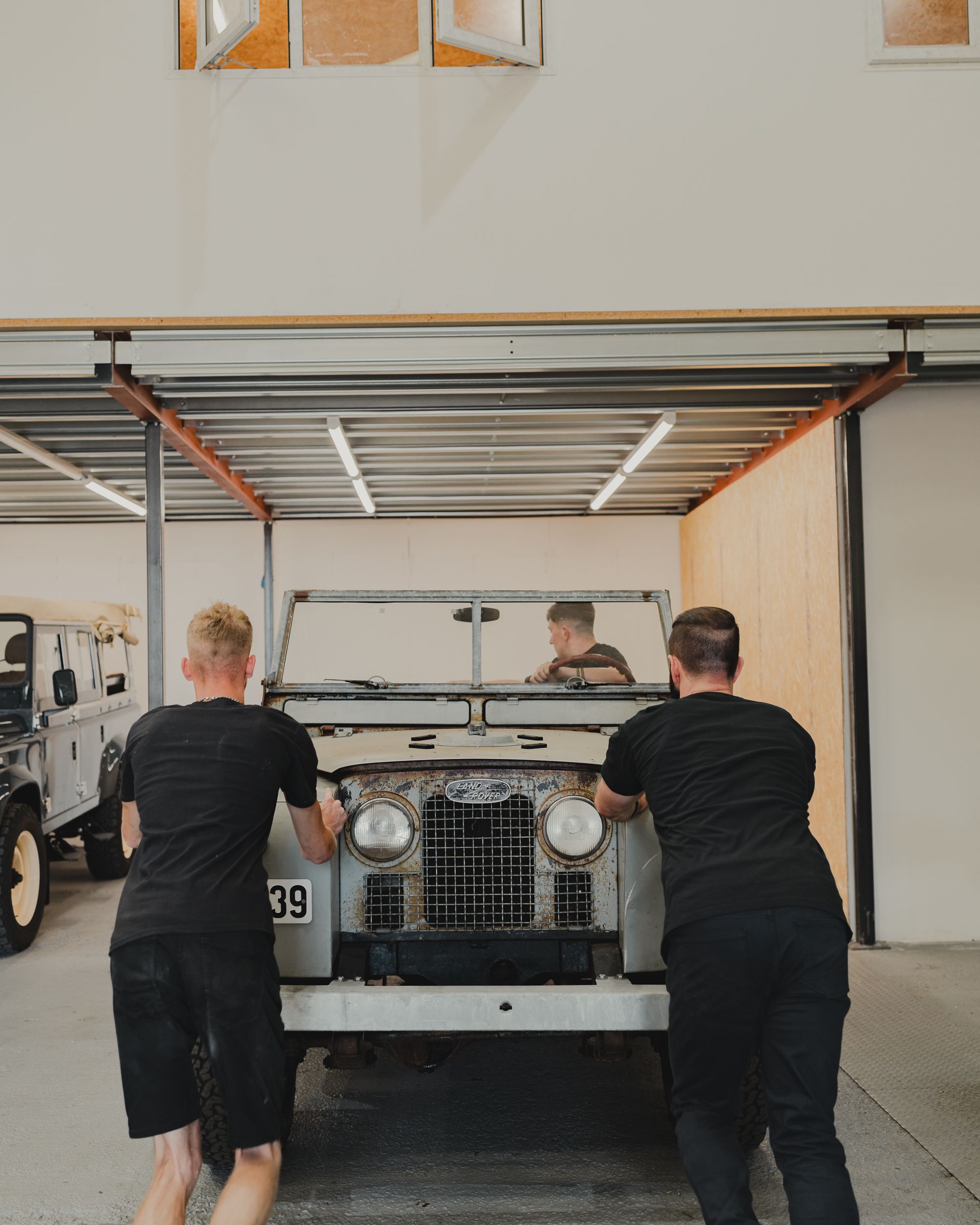 Vintage Land Rover restoration