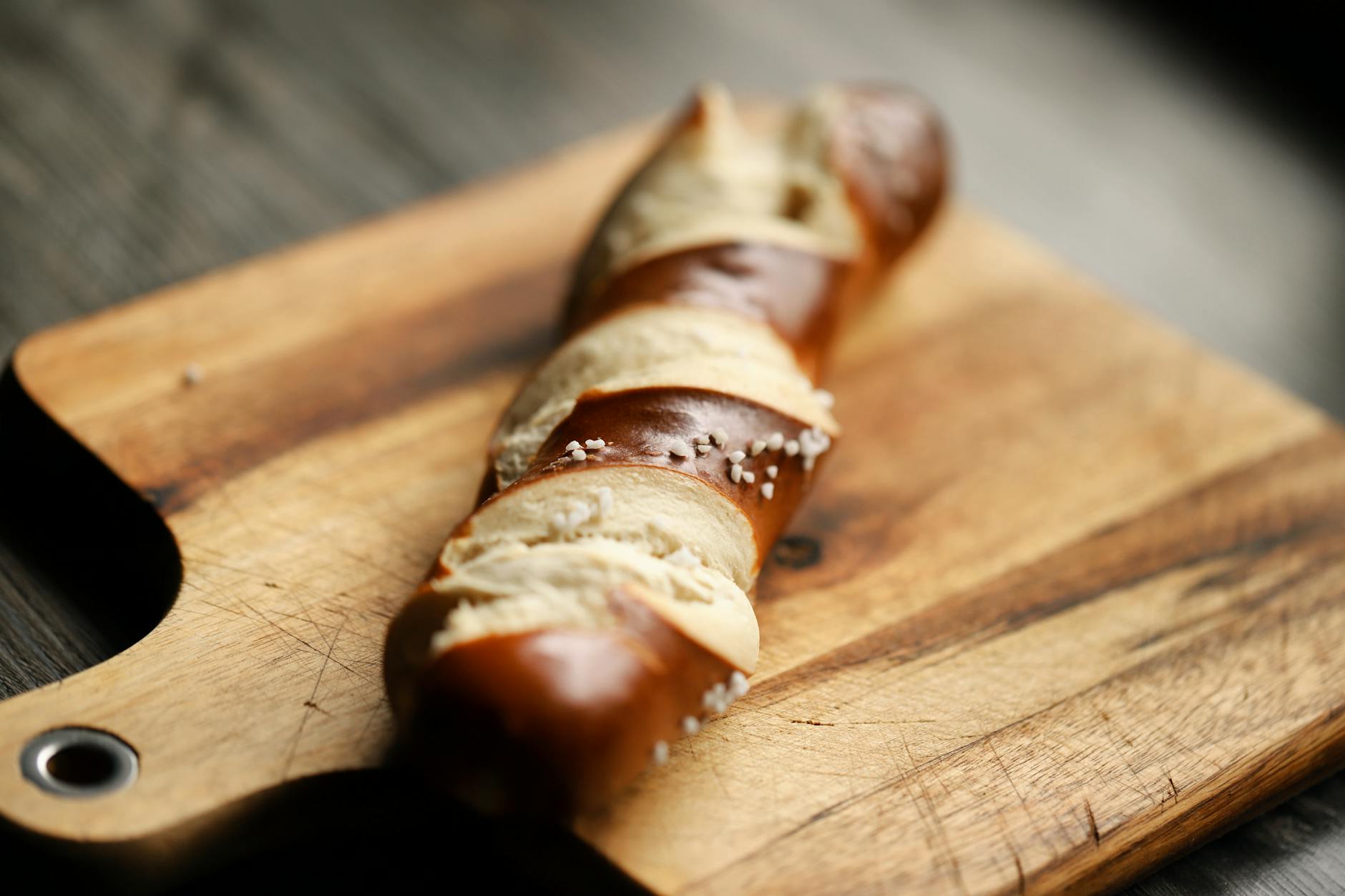 Etwas Leckeres kochen oder essen