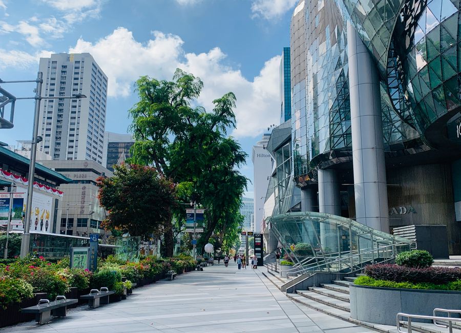 Orchard Road, Singapore — streets and everyday scenes · stay connected with a Orchard Road eSIM from My Holiday SIM