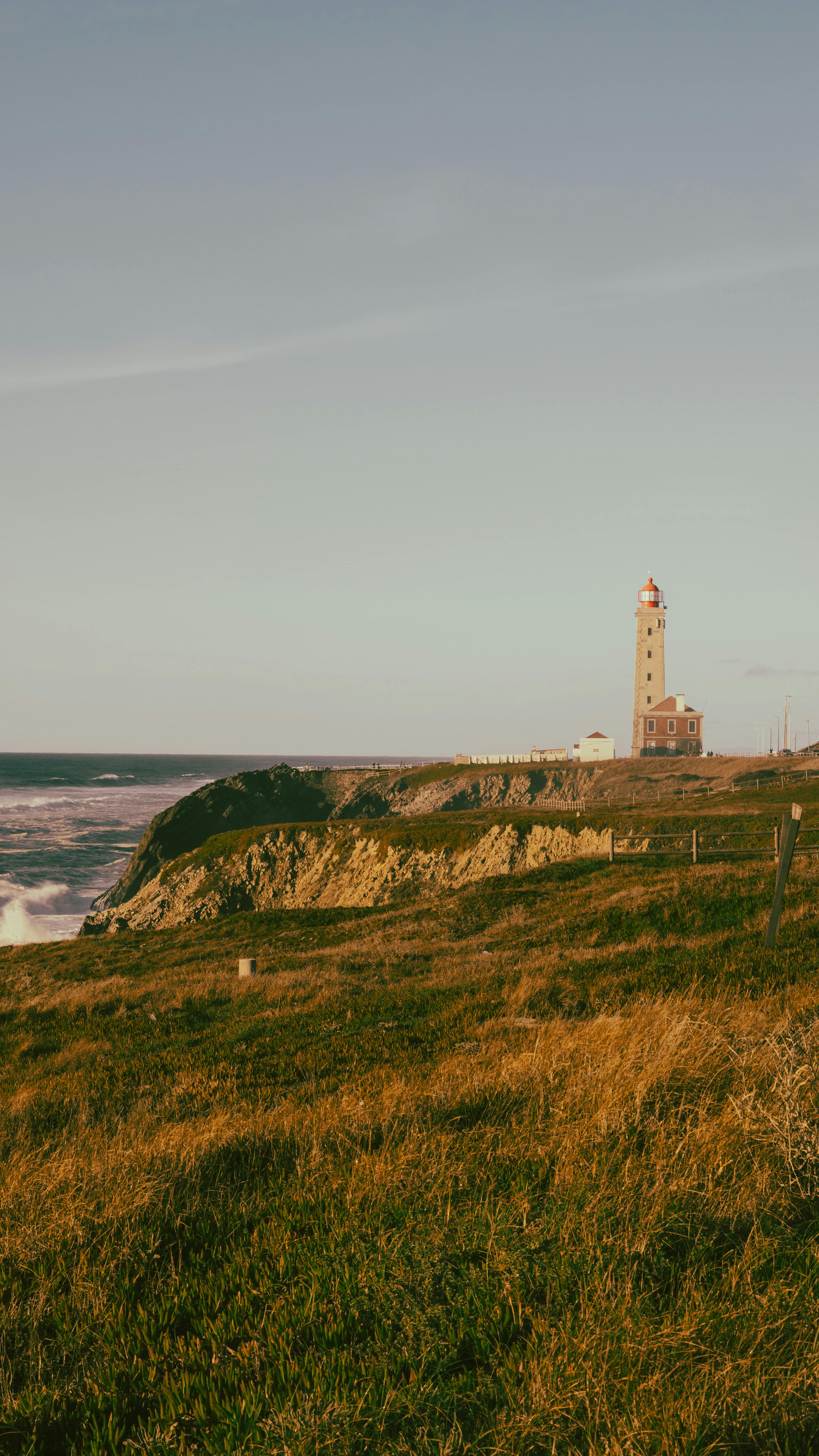 Vibrant landscape with dramatic sky and foreground elements