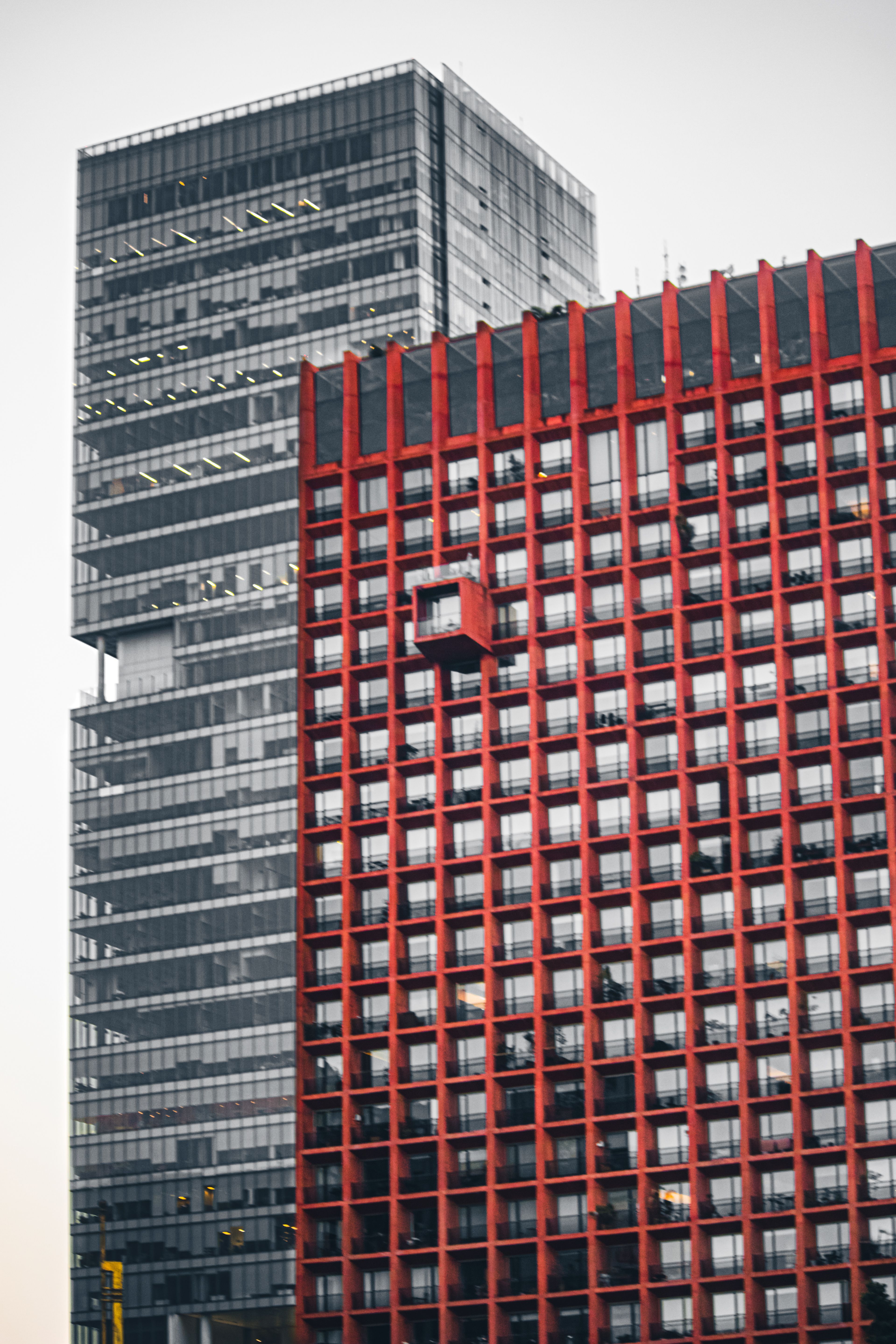 Rascacielos Arquitectónicos Modernos En La Ciudad De México · Foto de ...