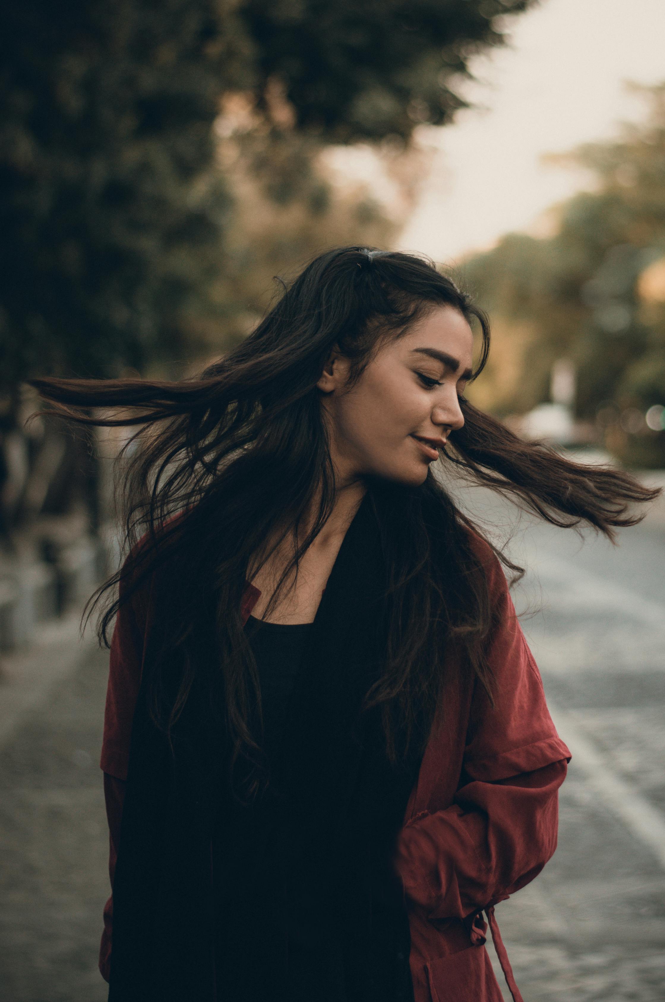 Woman Doing Hair Flip · Free Stock Photo Woman Doing Hair Flip · Free Stock Photo