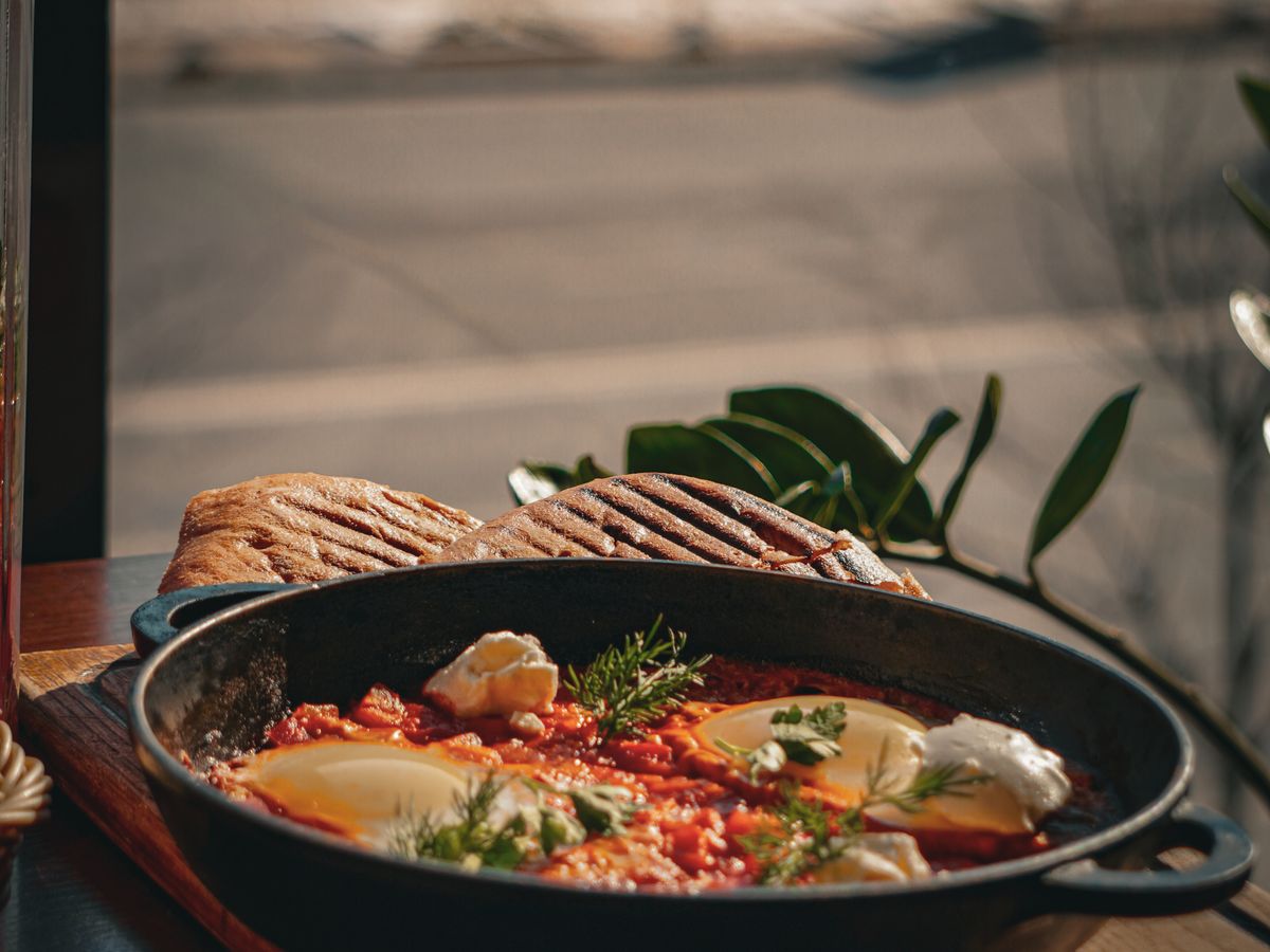 Skillet Shakshuka with Feta