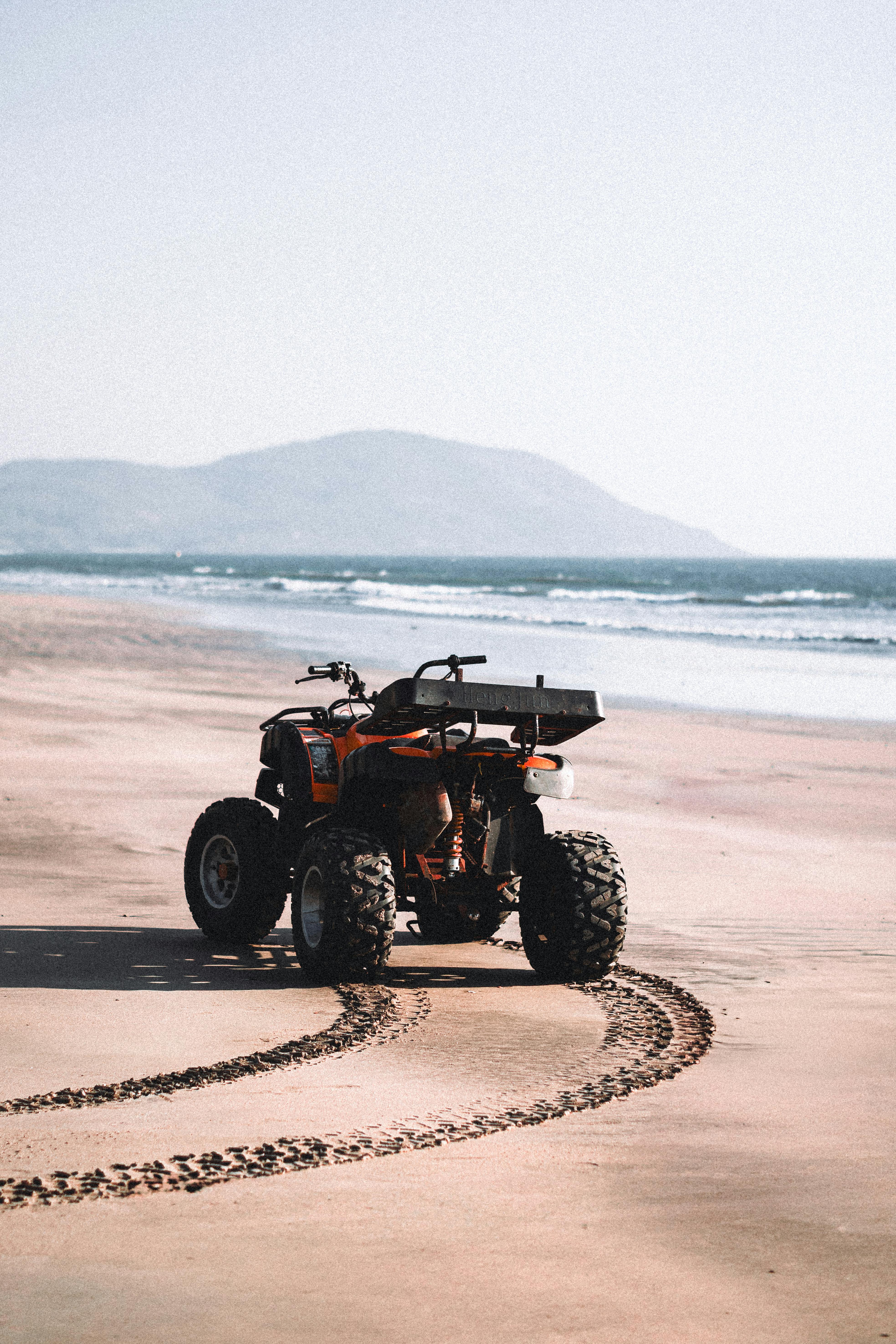 ATV on a beach