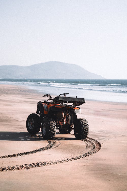 ATV on a beach