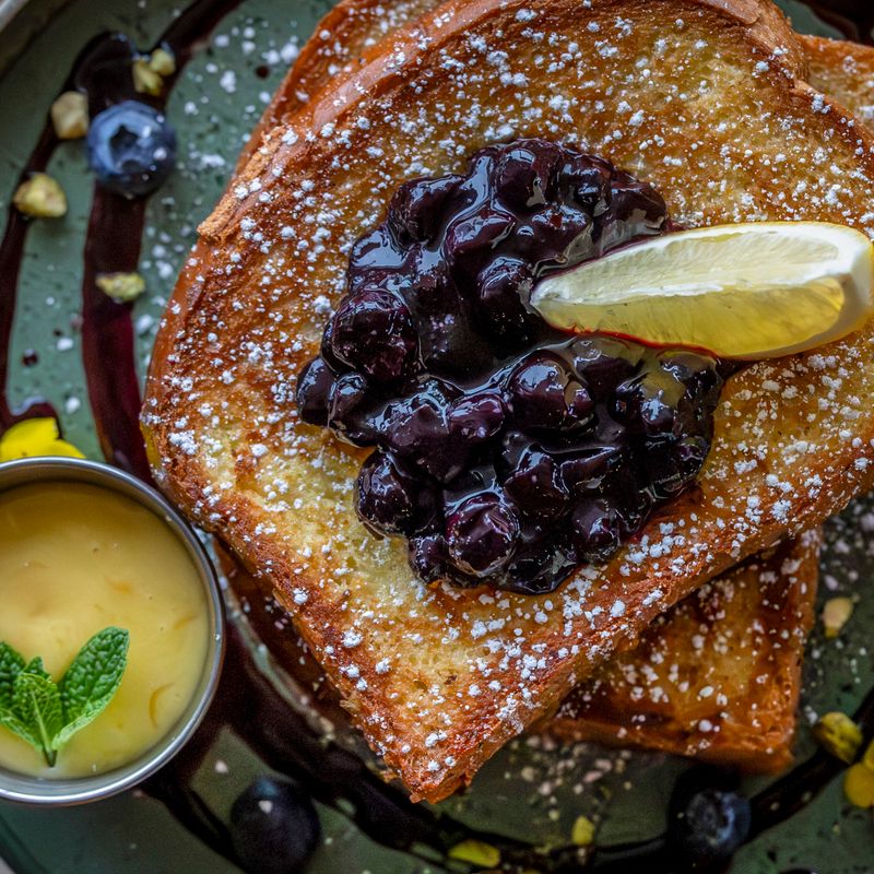 Baked Blueberry French Toast Casserole