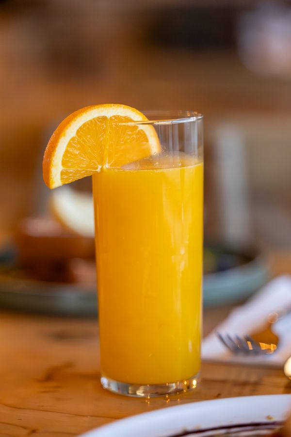 Jus de fruit frais